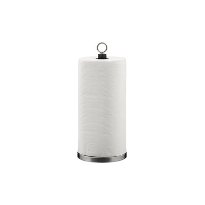 Porte-essuie-tout Rebrilliant avec bouton rond et bras de tension