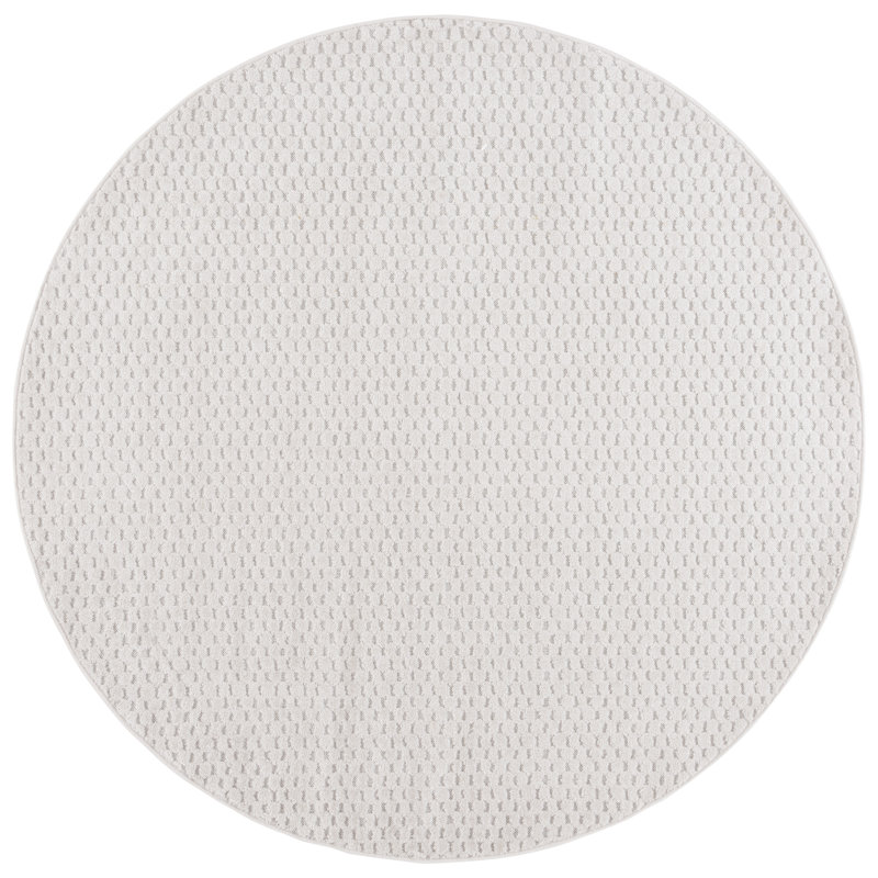 Tapis géométrique Keymaya Performance, Rond 6 pi 7 po