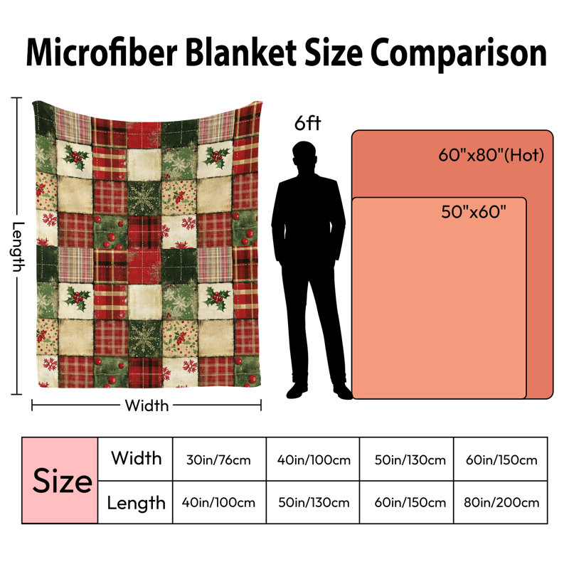Plaid en flanelle polaire JYK pour Noël, léger, respirant, doux et chaud en microfibre pelucheuse, 127 x 152 cm, motif flocons de neige grunge.
