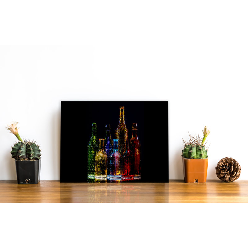 Vibrant Glass Symphony - impression, H 12 po x l 16 po x P 1 po