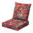 Red Polyester/Polyester Blend