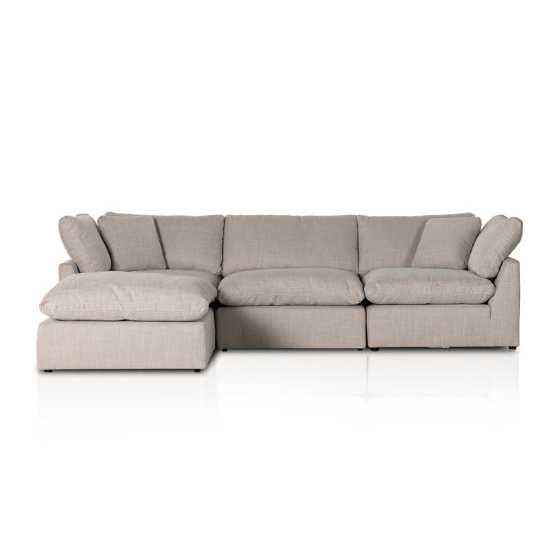 Stevie Modular Sectional, Gibson Wheat Polyester Blend