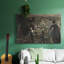 Paysage rétro - Dxxxix, reproduction d'art sur toile-132902999