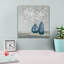 «Spring Delight Navy» par Julia Purinton, art mural sur toile-47926284