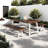 Eulene Rectangular 4 - Person 71" Long Dining Set-28987196