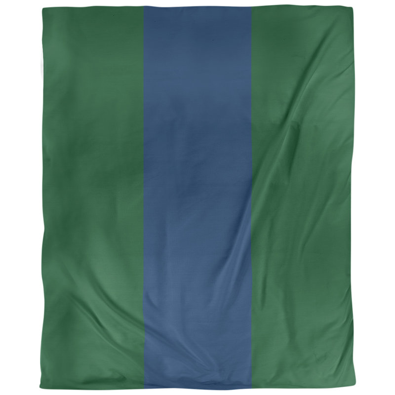 Tissu de basket-indiana indiana, Vert / marine