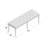 Colin Polyester Upholstered Bench