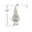 Gnome de Noël debout sans lumière DEL
