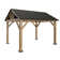 Classic Solid Wood Storage Gazebo