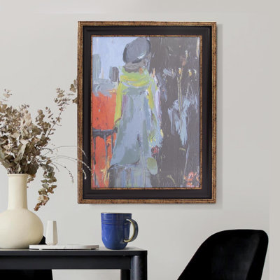Chartreuse, écharpe, art mural