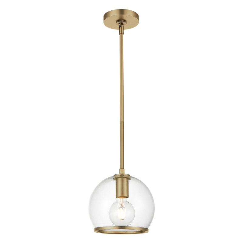 Coast 1 - Light Pendant, 7.5'' H x 8'' W, Aged Nickel