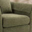 Fauteuil d'appoint pivotant avec repose-pieds en chenille-678825337