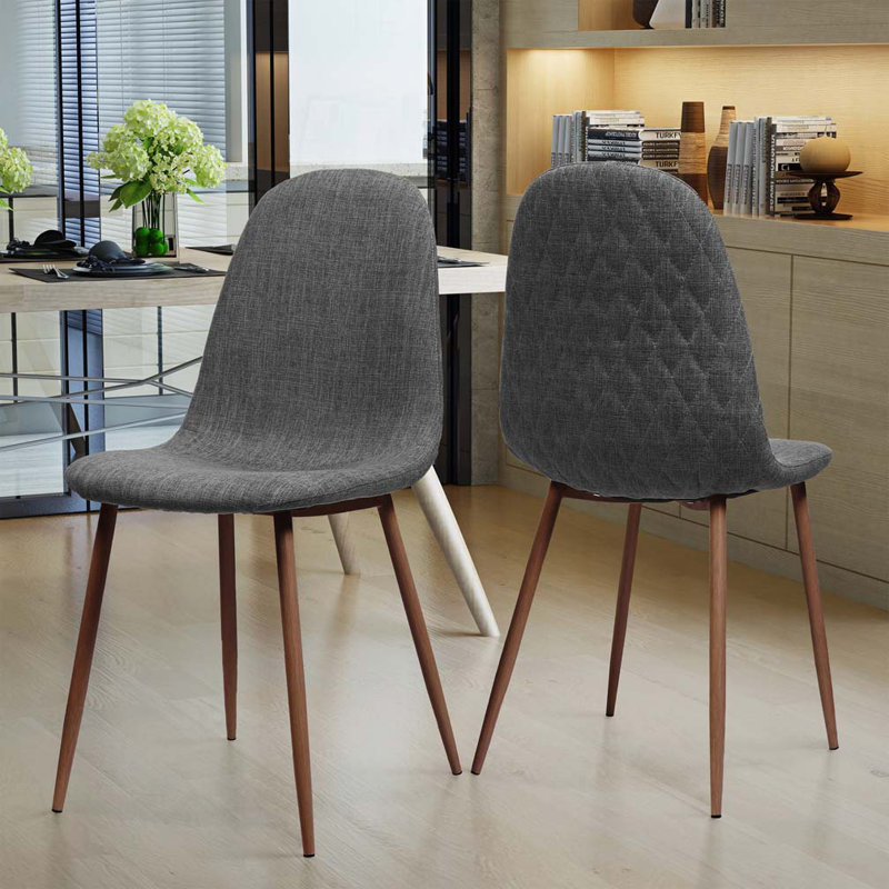 Chaise de salle à manger rembourrée, chaise d'appoint rembourrée pour la salle à manger
