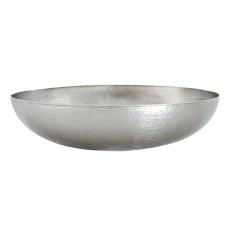Maestro Copper Circular Vessel Bathroom Sink, Maestro Copper