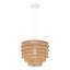 Luminaire suspendu naturel 1 lumière Crosstown