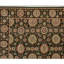 Manchuria Wool Oriental Area Rug in Beige/Black