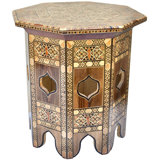 Solid Wood End Table