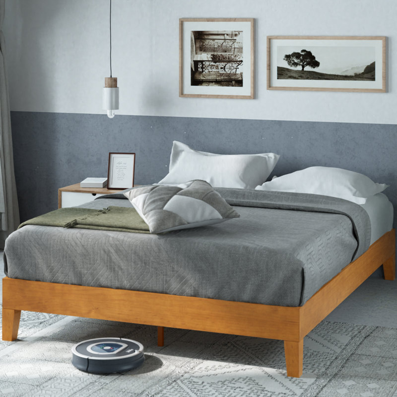 Bartlett Platform Bed, Double (4'6), Natural