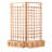 Ardoin Wood Raised Garden Bed with Trellis