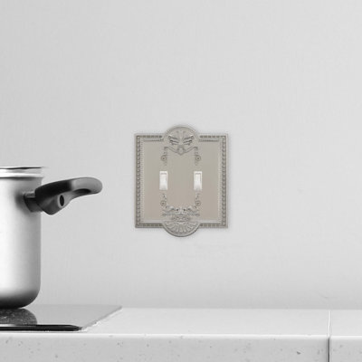 Meadows 2-Gang Toggle Wall Plate