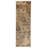 Albata Abstract Distressed Diamonds 100% Polypropylene Runner-12804236
