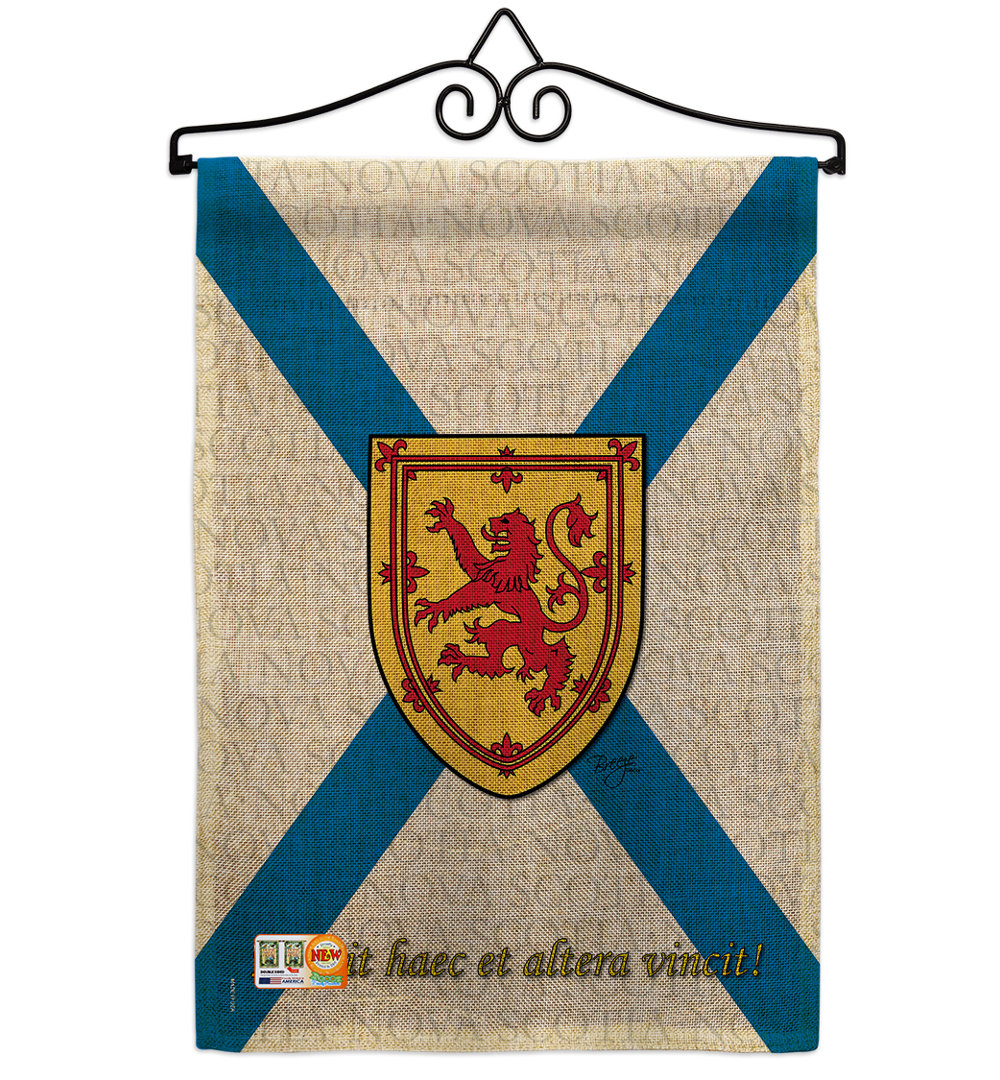 Double Sided 18.5'' H x 13'' W Polyester Garden Flag Breeze Decor