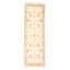Tapis de couloir en Tapis décoratif laine noué à la main de conception unique 2 pi 7 po x 7 pi 11 po New Age Ivoire/bleu clair/brun