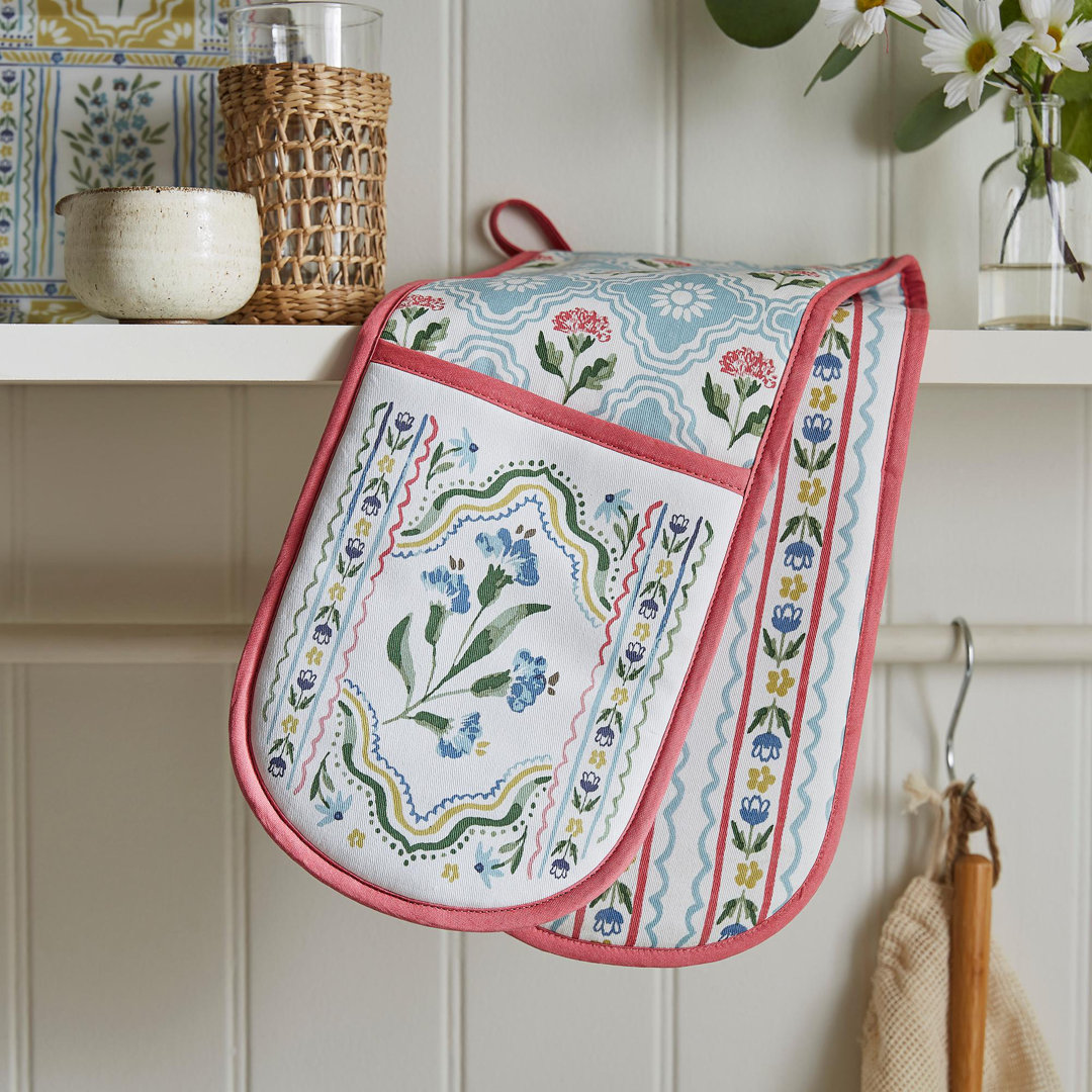 Ulster Weavers Boho Floral 100% Cotton Oven Glove