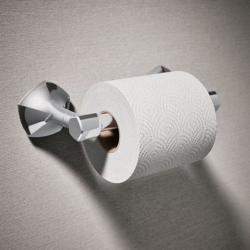 Porte-papier hygiénique pivotant Occasion, Chrome poli
