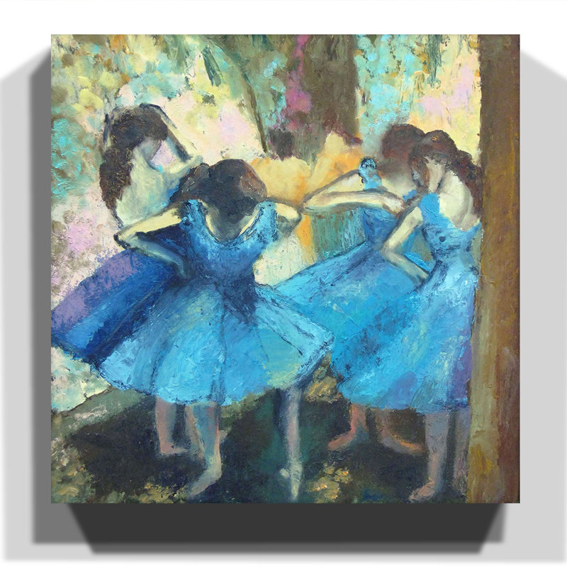Edgar Degas - Wrapped Canvas Painting, 76cm H x 76cm W
