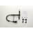 Matte Black 8 Inch Center Wall Mount Kitchen Faucet with Pull Down Sprayer-121293567
