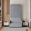 Lit escamotable double pleine grandeur avec coussin, gris-1203779236-1203779235