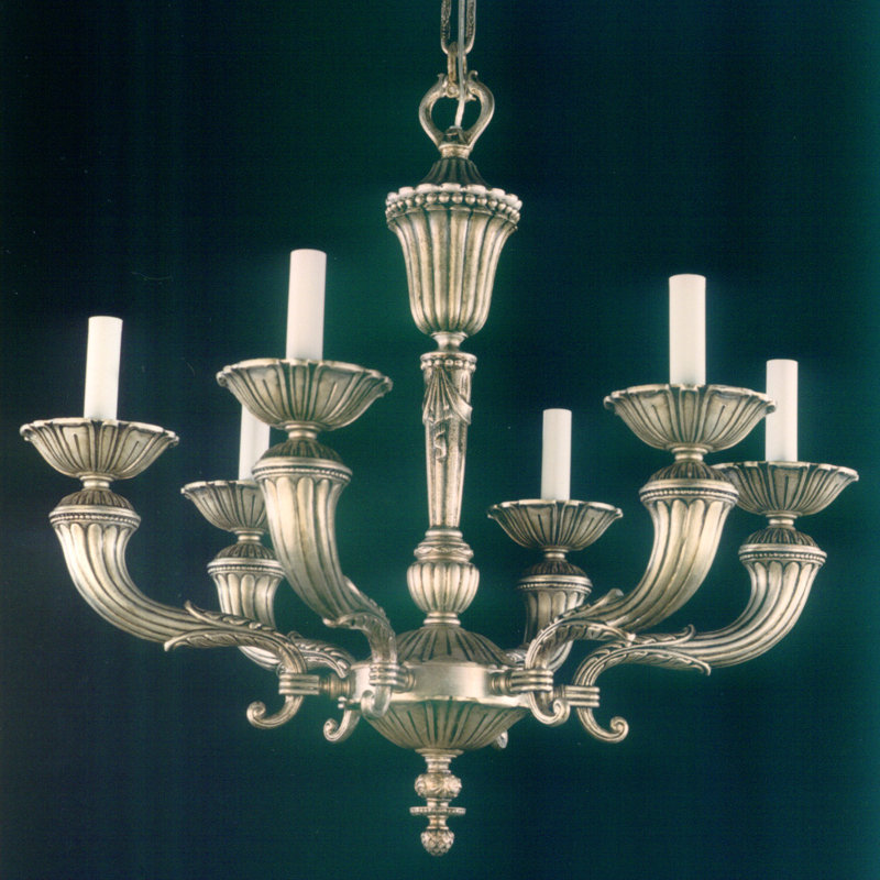 Cowie 6 - Light Candle Style Chandelier