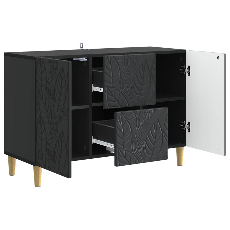 89cm Sideboard, Black