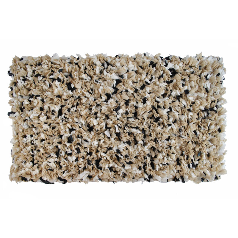 Non-Slip Bath Rug, Black