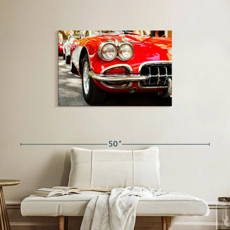 Voiture classique brillante Mehar, H 24 po x l 36 po