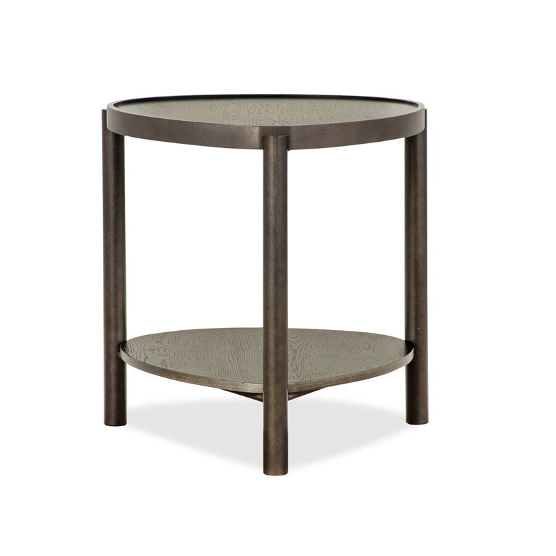 Scottville Shaped Nesting Cocktail Table With 2 Accent End Table, 4 Pieces: 2 Coffee Tables, 2 End Tables
