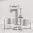 Sterling Widespread 3-Hole Bathroom Faucet, 2-Handle Mid Arc With Lever Handles In Brushed Nickel-62211276