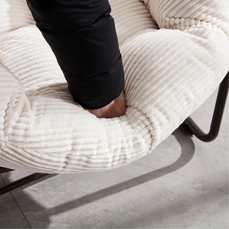 Chaise longue en aluminium coulé 1Pcs