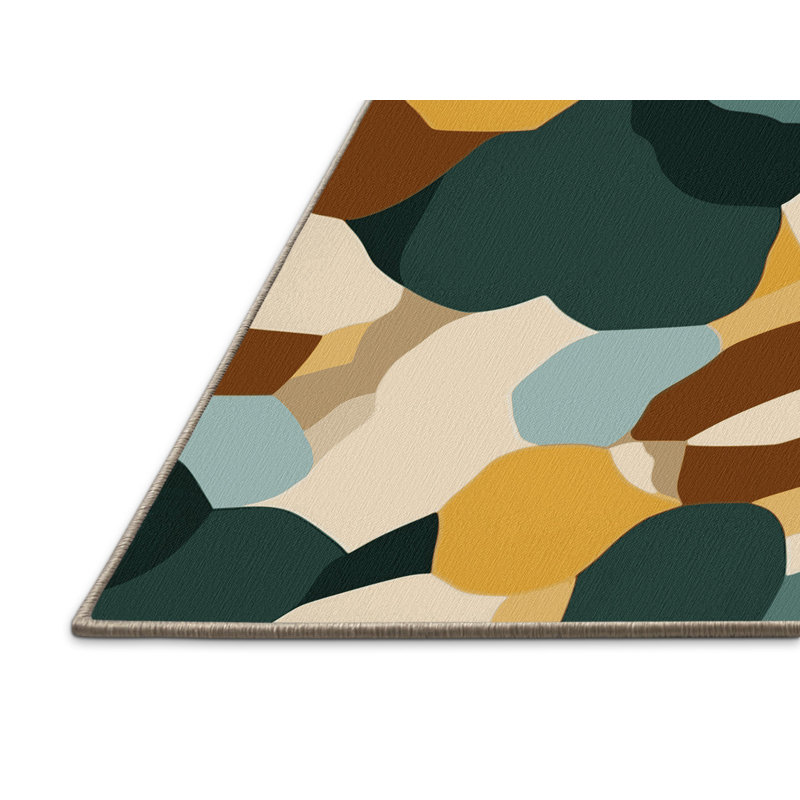 Tapis Pixel Layered Land, Rectangulaire 2 pi x 3 pi