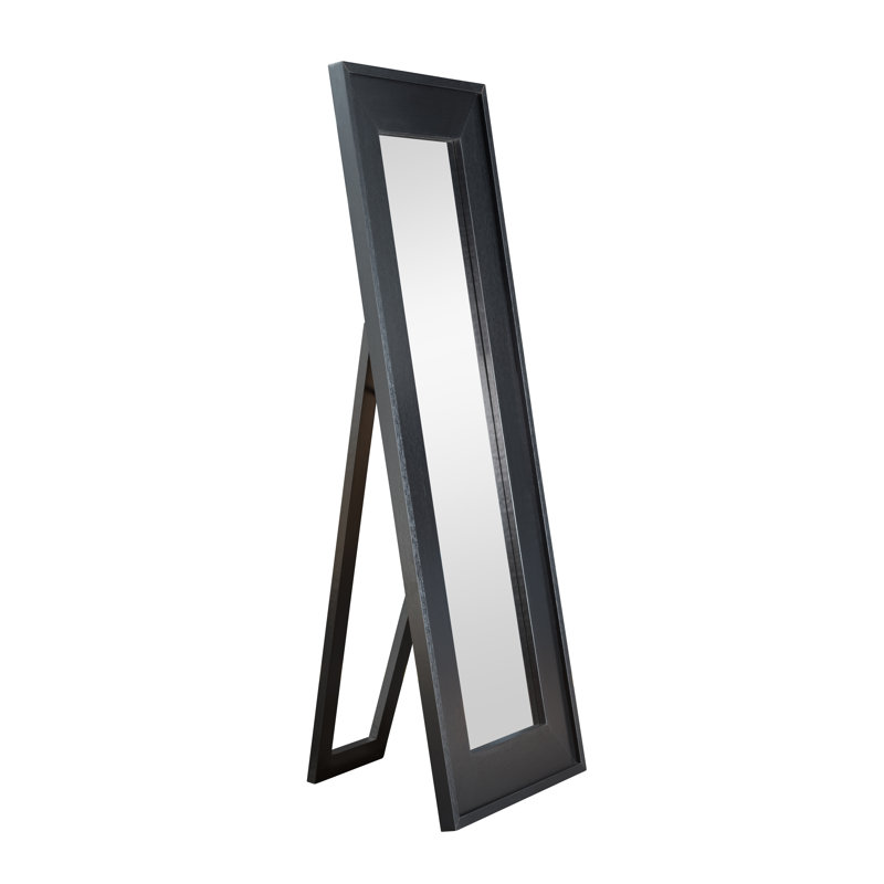Juliane Wood Flat Floor Mirror