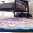 Aurich 851 Area Rug In Navy / Red-1738313673
