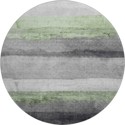 Premium Machine Washable Fairwood AMF1883 Stripes Rug