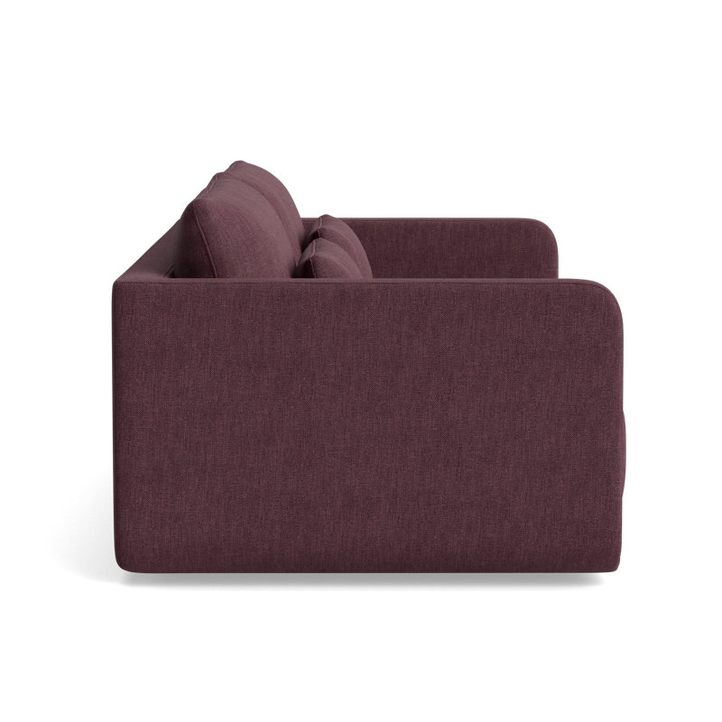 Eva Sofa (85"), Performance Weave - Aubergine