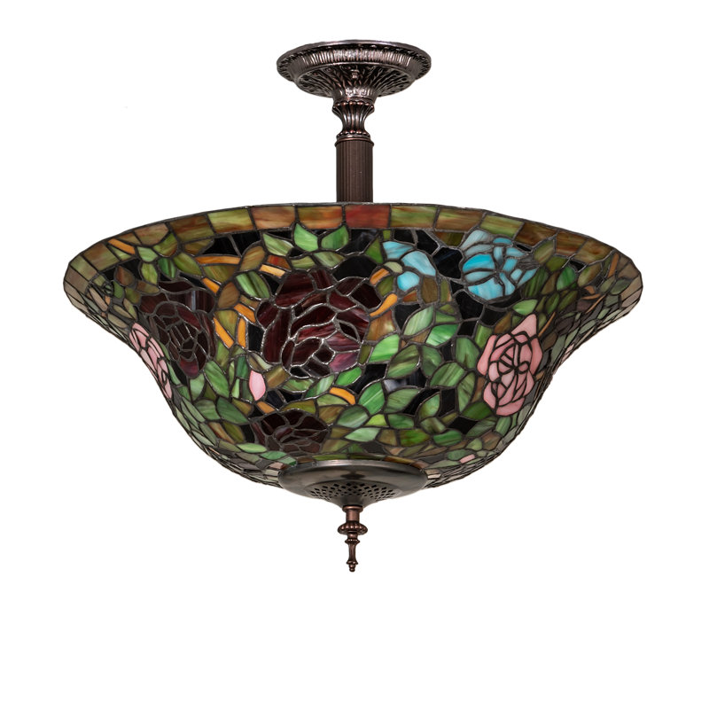 Analisia 3 - Light Semi Flush Mount