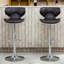 Ensemble de 2 tabourets de bar Upholstery Airlift-182337561