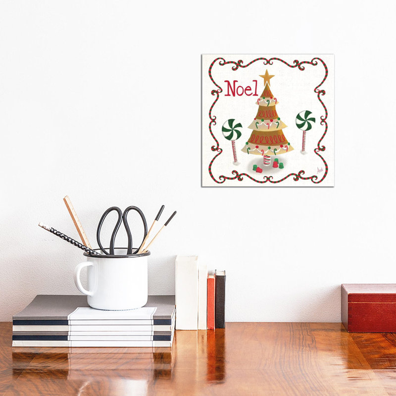 Gingerbread Forest IV by Andi Metz - Wrapped Canvas Print, 30.48 cm H x 30.48 cm W