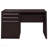 Cappuccino Computer Desk, 2-Drawer