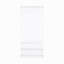 Armoire 2 tiroirs, porte double, tringle-129488555