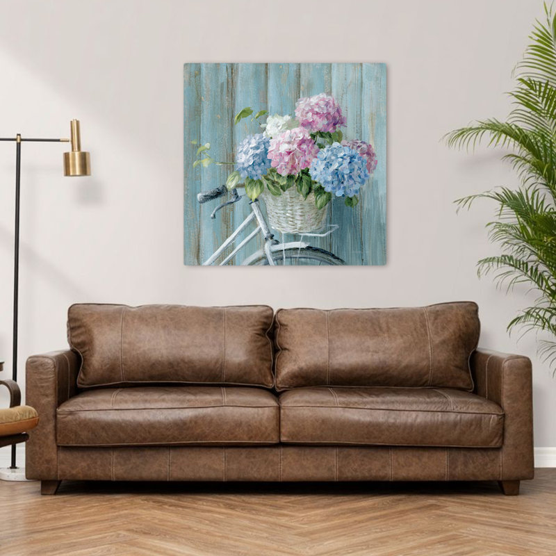 Cape Cod, art floral côtier, H 36 po x l 36 po